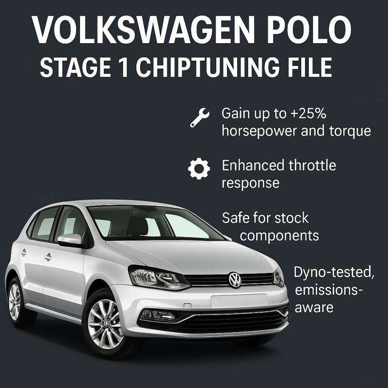 Volkswagen Polo Stage 1 Tuning File | ECU Remap for More Power