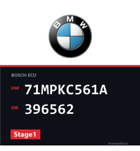 BMW E90-E91- 71MPKC561A 396562 Stage1 tuning file