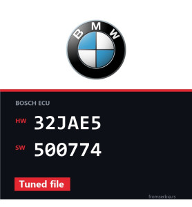 BMW E60-E61 32JAE5 500774 Tuned file tuning file