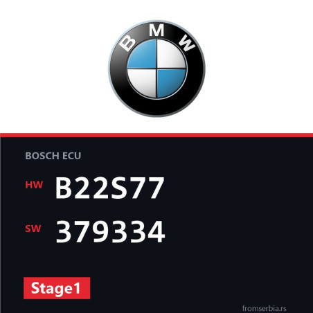 BMW E60-E61 B22S77 379334 Stage1 tuning file