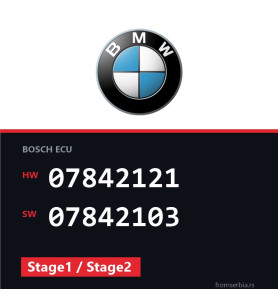 BMW E63 07842121 07842103 Stage1 / Stage2 tuning file