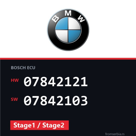 BMW E63 07842121 07842103 Stage1 / Stage2 tuning file