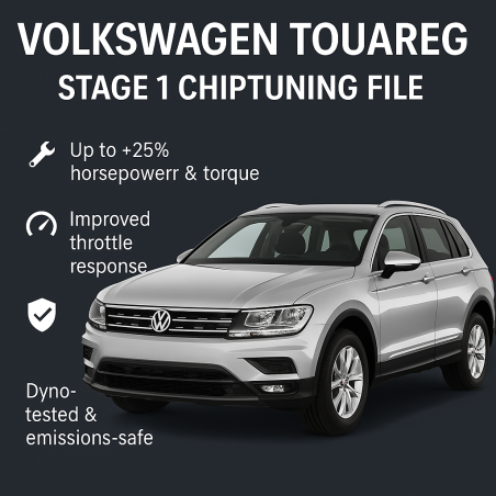 Volkswagen Touareg Stage 1 Tuning File | Safe Power ECU Remap