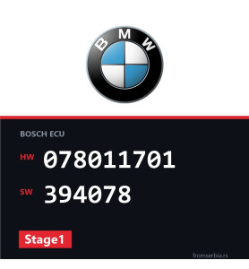 BMW E81-E87 078011701 394078 Stage1 tuning file