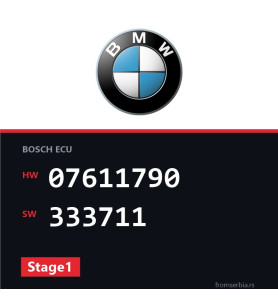 BMW E81-E87 07611790 333711 Stage1 tuning file