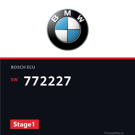 BMW E81-E87 772227 Stage1 tuning file