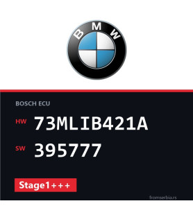 BMW E81-E87 73MLIB421A 395777 Stage1+++ tuning file