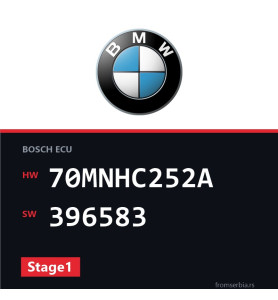 BMW E84 70MNHC252A 396583 Stage1 tuning file