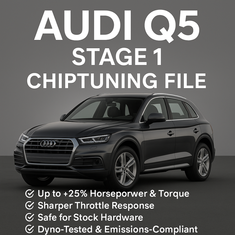 Audi Q5 Stage 1 Tuning File | ECU Performance Remap