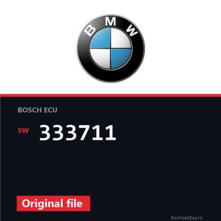 BMW E90-E91- 333711 original ECU file