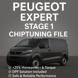 Peugeot Expert 1.6 HDi 66kW EDC16C34 Stage 1 Chiptuning File – DPF & EGR Off Included