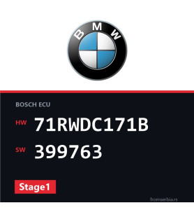 BMW E60-E61 71RWDC171B 399763 Stage1 tuning file