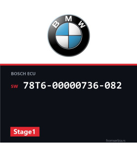 BMW E60-E61 78T6-00000736-082 Stage1 tuning file