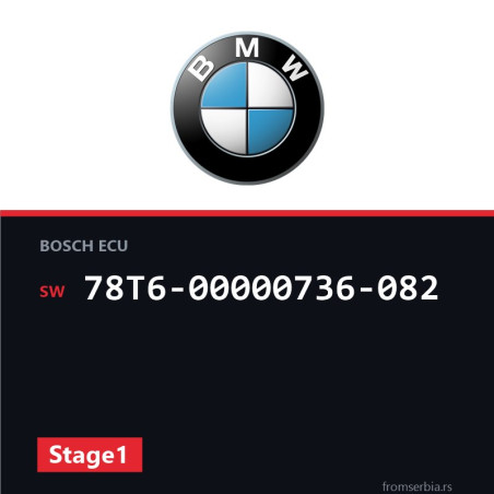 BMW E60-E61 78T6-00000736-082 Stage1 tuning file