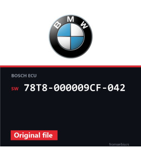 BMW E65 78T8-000009CF-042 original ECU file