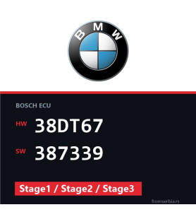 BMW E83 38DT67 387339 Stage1 / Stage2 / Stage3 tuning file
