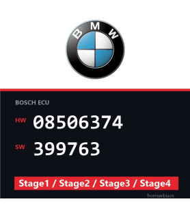 BMW 08506374 399763 Stage1 / Stage2 / Stage3 / Stage4 file