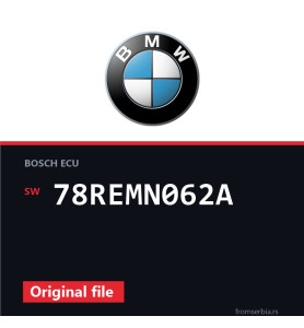 BMW F01 78REMN062A original ECU file