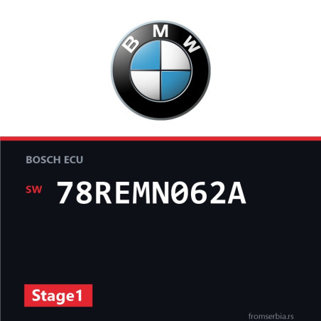BMW F01 78REMN062A Stage1 tuning file