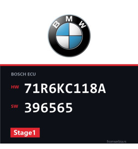 BMW SERIE3 71R6KC118A 396565 Stage1 tuning file
