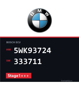 BMW Z4 5WK93724 333711 Stage1+++ tuning file