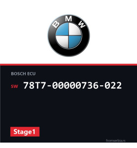 BMW E60-E61 78T7-00000736-022 Stage1 tuning file