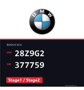 BMW E65 28Z9G2 377759 Stage1 / Stage2 tuning file