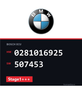 BMW E90 0281016925 507453 Stage1+++ tuning file