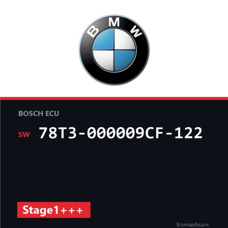 BMW F01 78T3-000009CF-122 Stage1+++ tuning file
