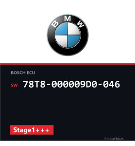 BMW 730d 78T8-000009D0-046 Stage1+++ tuning file