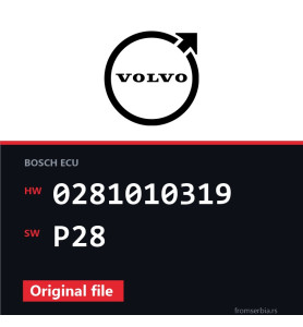 Volvo XC90 0281010319 P28 original ECU file