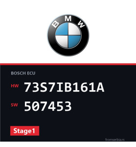 BMW E90-E91- 73S7IB161A 507453 Stage1 tuning file
