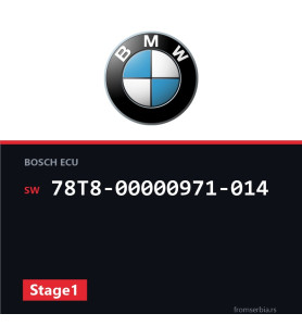 BMW F01 78T8-00000971-014 Stage1 tuning file
