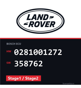 Land Rover Range Rover 0281001272 358762 Stage1 / Stage2 tuning file
