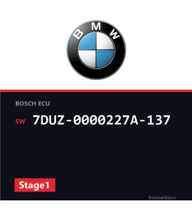 BMW F10-F11-F18 7DUZ-0000227A-137 Stage1 tuning file