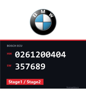 BMW E34 0261200404 357689 Stage1 / Stage2 tuning file
