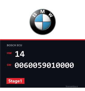 BMW E36 14 0060059010000 Stage1 tuning file
