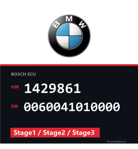 BMW E36 1429861 0060041010000 Stage1 / Stage2 / Stage3 tuning file