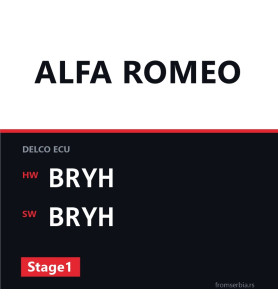 Alfa Romeo 145 BRYH BRYH Stage1 tuning file