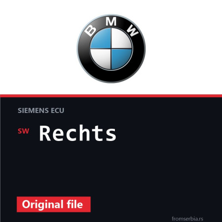 BMW E36 Rechts original ECU file