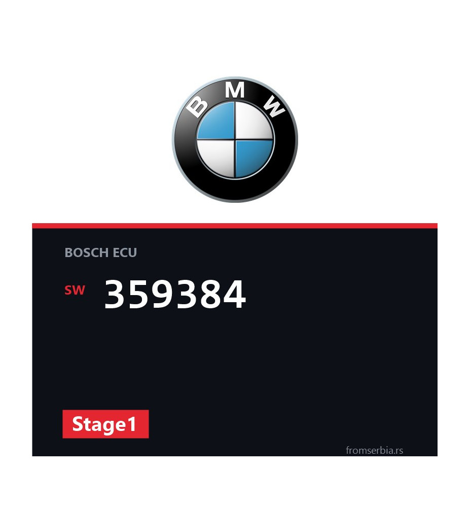 BMW E39 359384 Stage1 tuning file