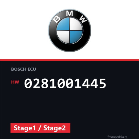 BMW E39 0281001445 Stage1 / Stage2 tuning file