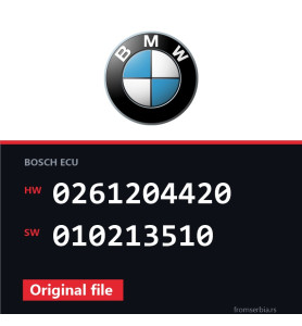 BMW E46 0261204420 010213510 original ECU file
