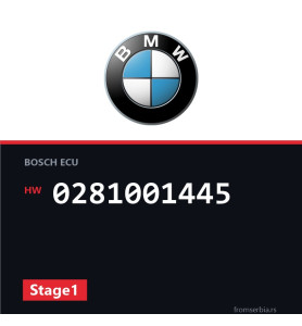 BMW E46 0281001445 Stage1 tuning file