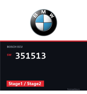 BMW E46 351513 Stage1 / Stage2 tuning file