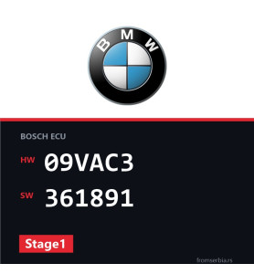 BMW E46 09VAC3 361891 Stage1 tuning file
