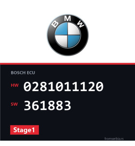 BMW E60-E61 0281011120 361883 Stage1 tuning file