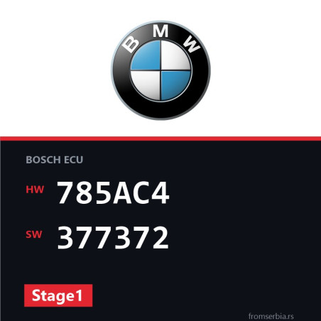 BMW E70 785AC4 377372 Stage1 tuning file
