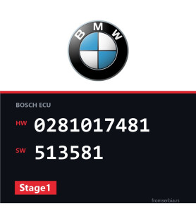 BMW E71 0281017481 513581 Stage1 tuning file