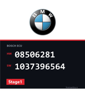 BMW E81-E87 08506281 1037396564 Stage1 tuning file
